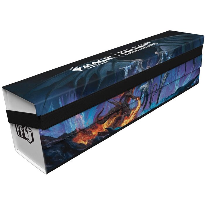 Ultra Pro Deck Box - Flat Pack Storage Box ( 500+) MTG Final Fantasy - Bahamut and Ifrit