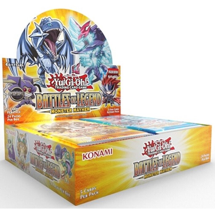 Konami Yu-Gi-Oh: Battles of Legend - Monster Mayhem Booster Box
