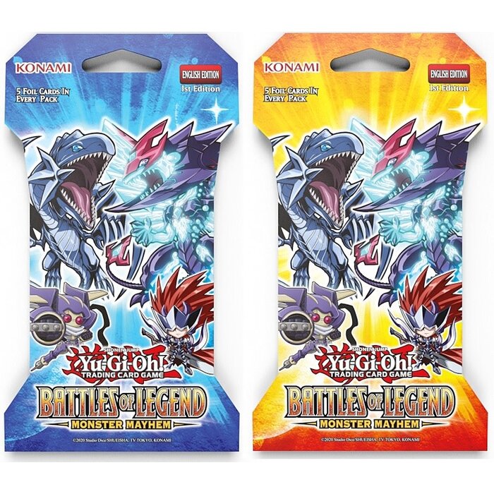 Konami Yu-Gi-Oh: Battles of Legend - Monster Mayhem Booster Pack