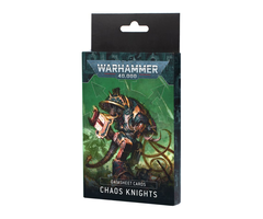 Games Workshop Warhammer 40K: Chaos Knights - Datasheet Cards