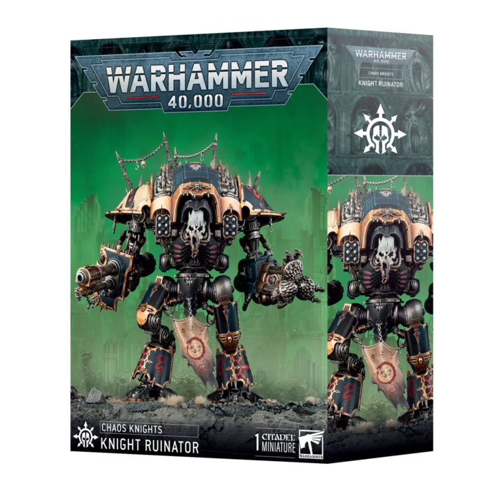 Games Workshop Warhammer 40K: Chaos Knights - Knight Ruinator