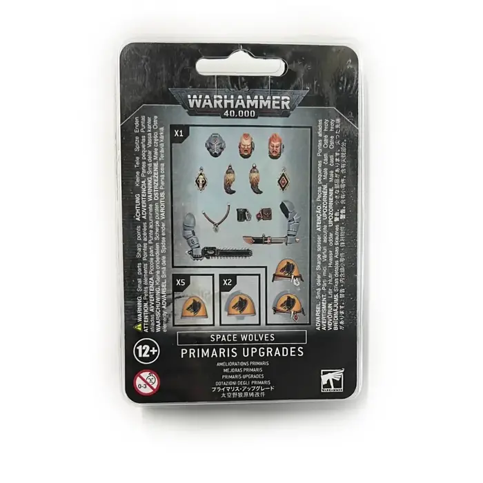 Games Workshop Warhammer 40K: Space Wolves - Primaris Upgrades