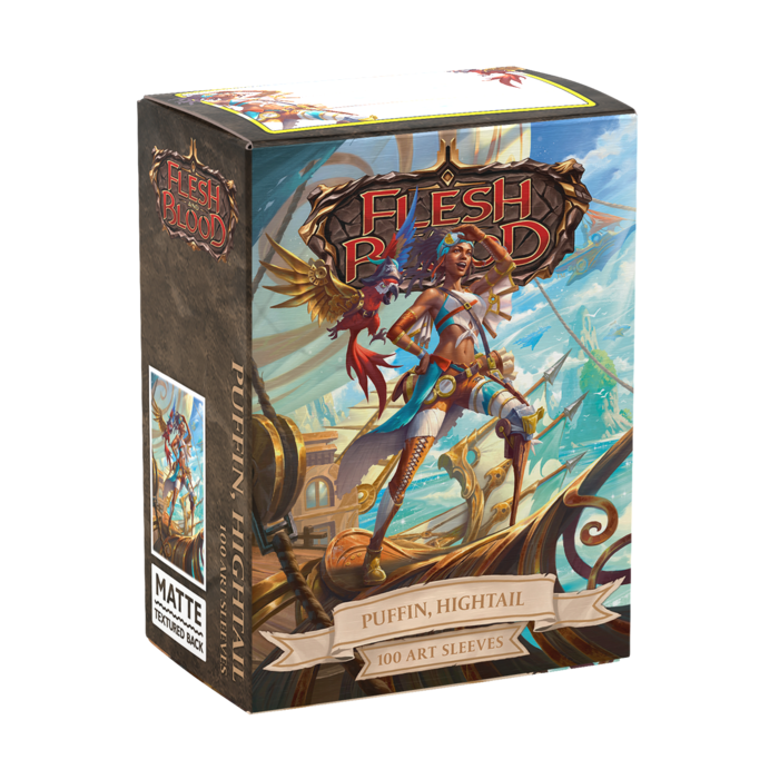 Arcane Tinmen Sleeves - 63x88mm - Dragon Shield - 100/pk - Matte - Flesh and Blood: Puffin Hightail