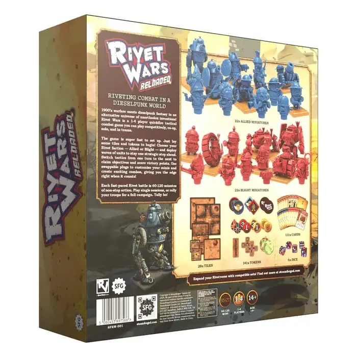 Steamforged Games Rivet Wars Reloaded: Battle of Rivet