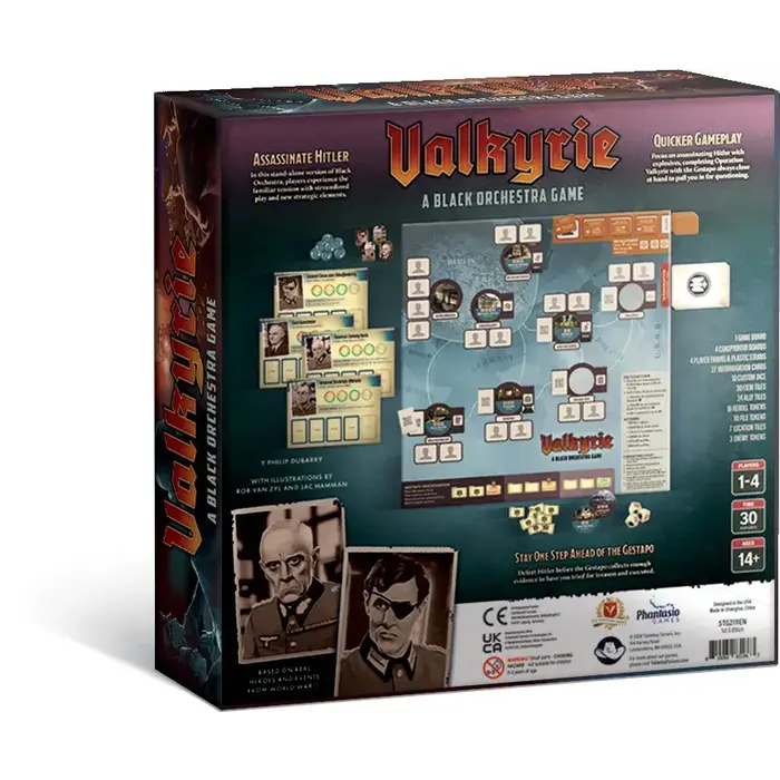 Misc Board Games Valkyrie - A Black Orchestra Game