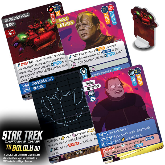 Wizkids/NECA LLC Star Trek: Captain's Chair - To Boldly Go