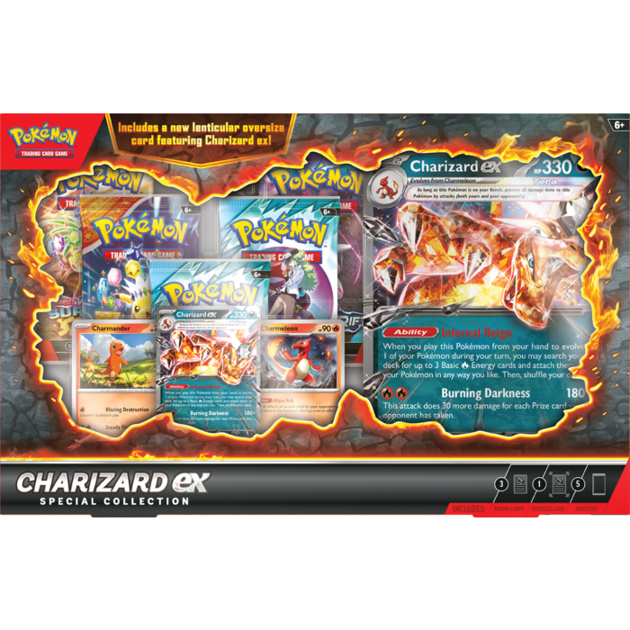 The Pokemon Company International Pokemon TCG - Charizard ex Special Collection *LIMIT 1 PER HOUSEHOLD*
