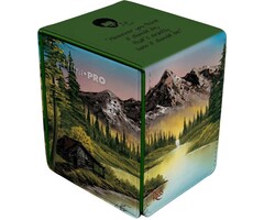 Ultra Pro Deck Box - Alcove Flip: Bob Ross - Mountain Retreat