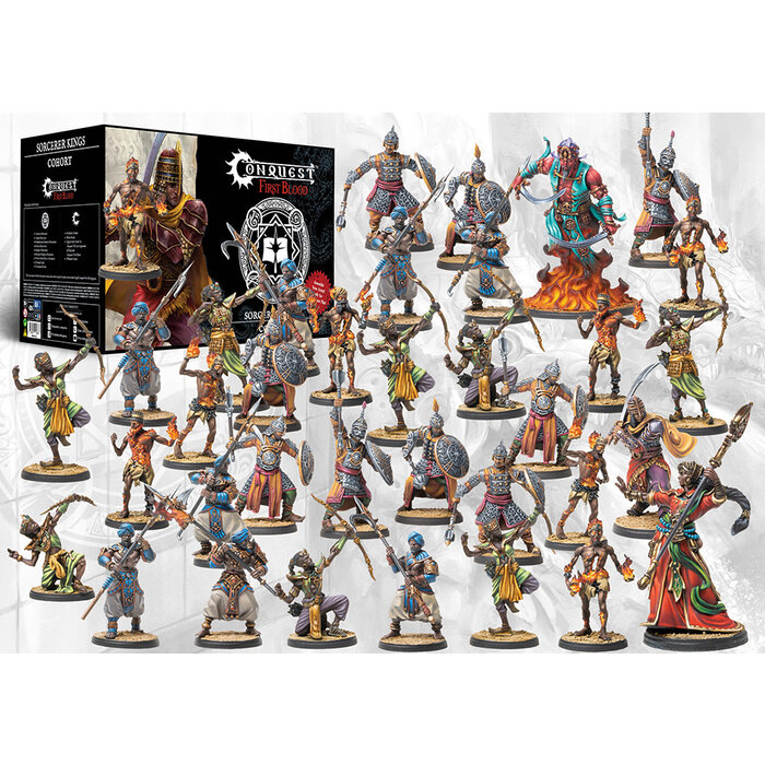 Para Bellum Wargames Conquest: Sorcerer Kings - First Blood Cohort