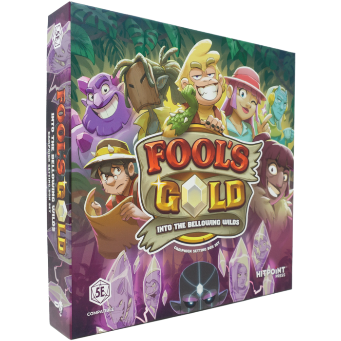 Hit Point Press Fools Gold RPG: Into the Bellowing Wilds Box Set