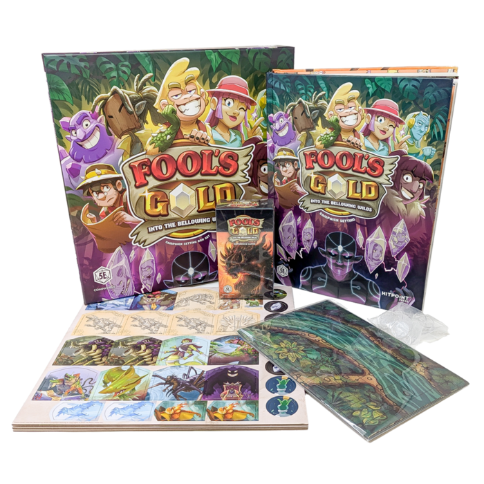 Hit Point Press Fools Gold RPG: Into the Bellowing Wilds Box Set