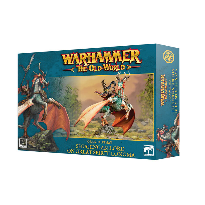 Games Workshop Warhammer The Old World: Grand Cathay - Shugengan Lord on Great Spirit Longma