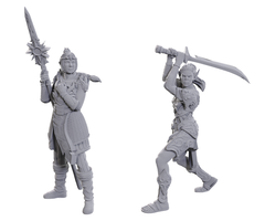 Wizkids/NECA LLC Special Edition Baldur's Gate 3 Miniatures: Lae'zel & Shadowheart