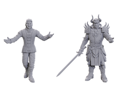 Wizkids/NECA LLC Special Edition Baldur's Gate 3 Miniatures: Sarevok Anchev & Raphael