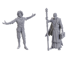 Wizkids/NECA LLC Special Edition Baldur's Gate 3 Miniatures: Volo & Withers