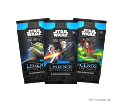 Fantasy Flight Games Star Wars Unlimited TCG Legends of the Force Booster Pack
