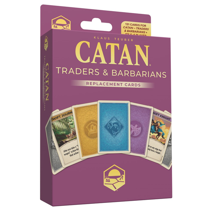 Catan Studio CATAN: 6th Edition - Traders & Barbarians Replacement Cards