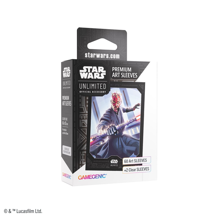 GameGenic Sleeves - 66x92mm (Standard TCG) Star Wars Unlimited 62/pack -