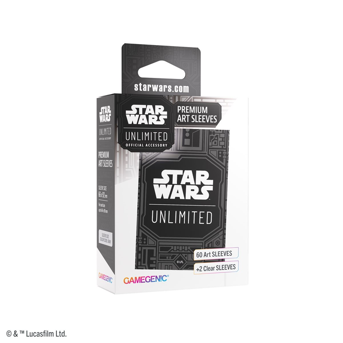 GameGenic Sleeves - 66x92mm (Standard TCG) Star Wars Unlimited 62/pack -