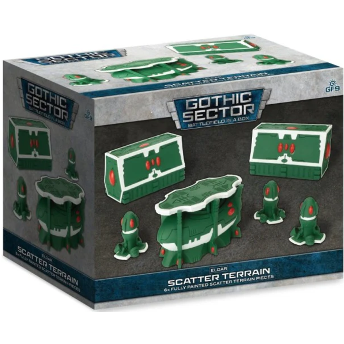 Gale Force Nine Battlefield in a Box: Gothic Sector: Eldar Scatter Terrain