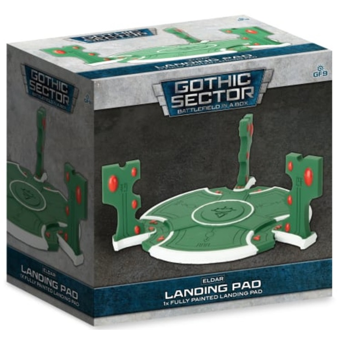 Gale Force Nine Battlefield in a Box: Gothic Sector: Eldar Landing Pad