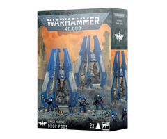 Games Workshop Warhammer 40K: Space Marines - Drop Pods (2)
