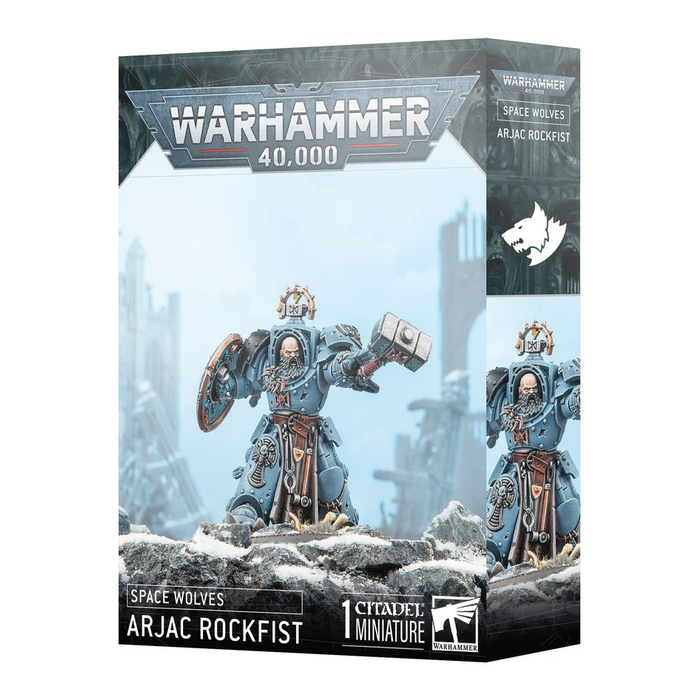 Games Workshop Warhammer 40K: Space Wolves - Arjac Rockfist