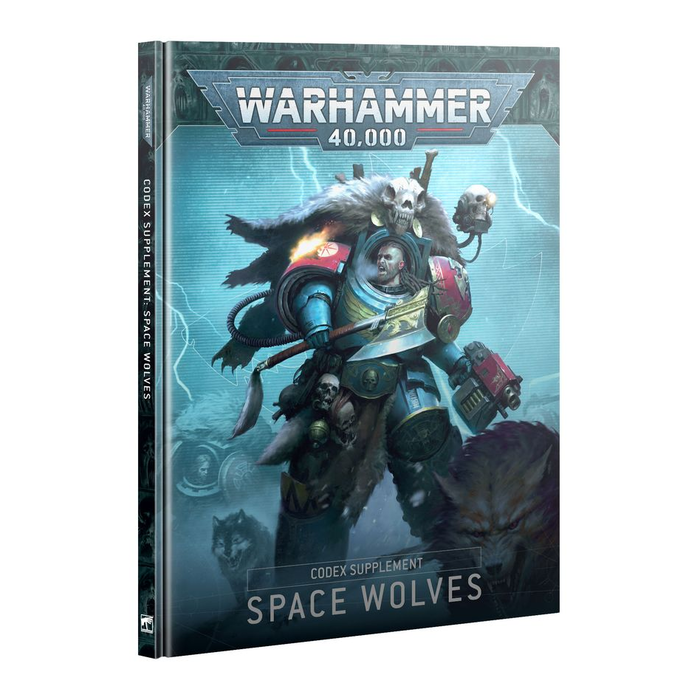 Games Workshop Warhammer 40K: Space Marines (Space Wolves) - Codex Supplement (2025)