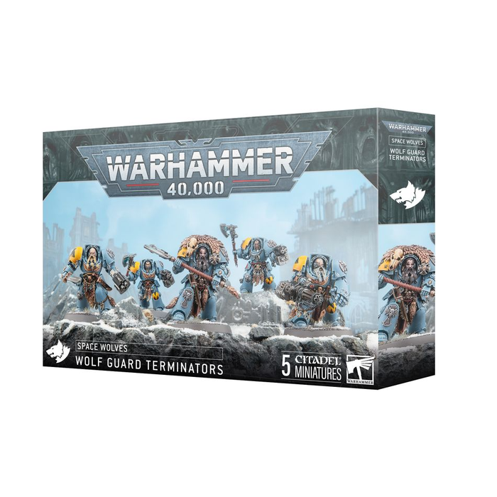 Games Workshop Warhammer 40K: Space Wolves - Wolf Guard Terminators