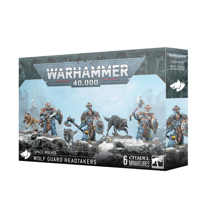 Games Workshop Warhammer 40K: Space Wolves - Wolf Guard Headtakers