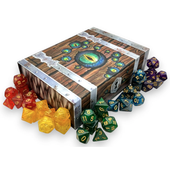 Misc Supplies Mimic Chest and Treasure Dice Collection
