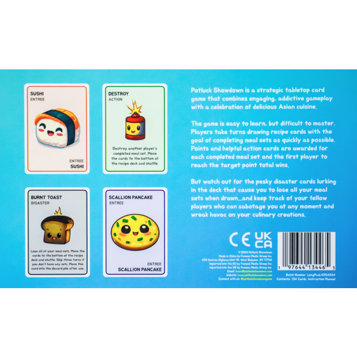 Misc Board Games Potluck Showdown