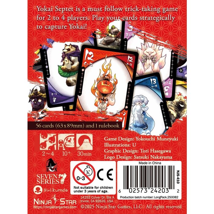 Misc Board Games Yokai Septet: Pocket Edition
