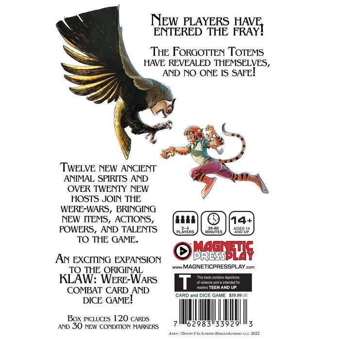 Magnetic Press Play KLAW: Were-Wars - The Forgotten Zodiac Expansion