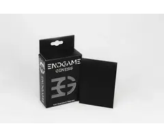 ENDGAME Sleeves - 66x92mm - ENDGAME - 100/pk - GENESIS - Obsidian Black