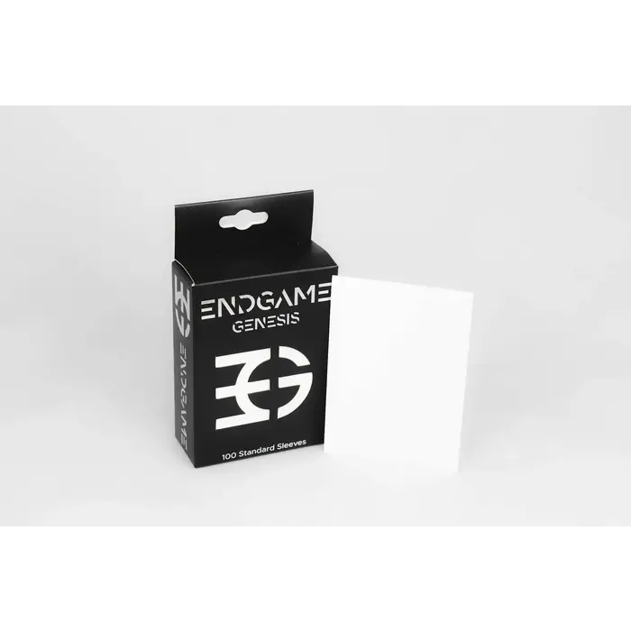 ENDGAME Sleeves - 66x92mm - ENDGAME - 100/pk - GENESIS - Trillium White