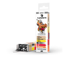 AK Interactive AK Interactive: Playmarkers Set - Heroes