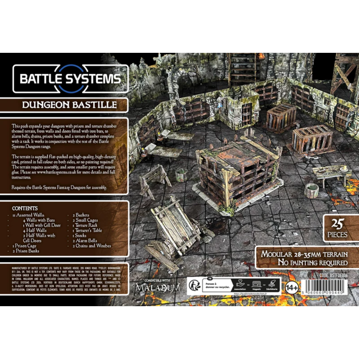 Battle Systems Battle Systems Fantasy: Dungeon Bastille