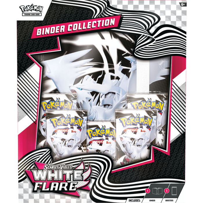 The Pokemon Company International Pokemon TCG - Scarlet & Violet: White Flare Binder Collection *LIMIT 1 PER HOUSEHOLD*