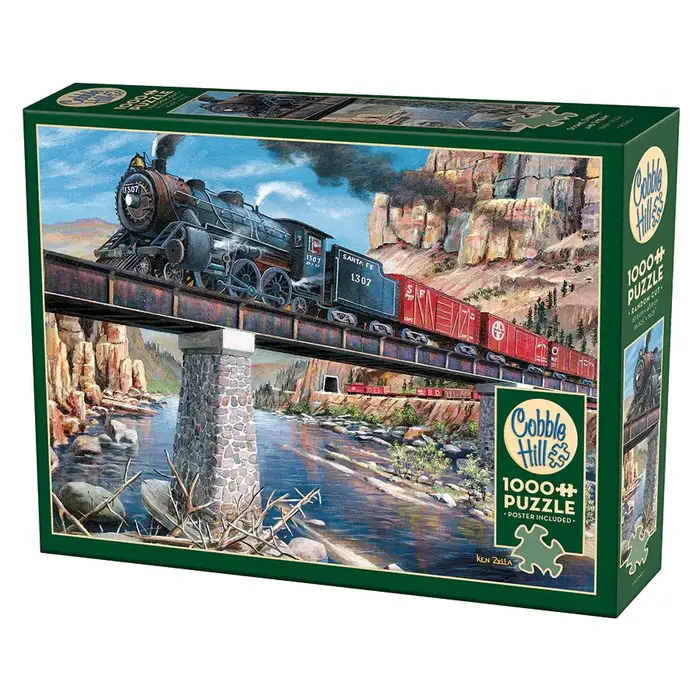 Cobble Hill Puzzles 1000 pcs - Stone Steel and Steam