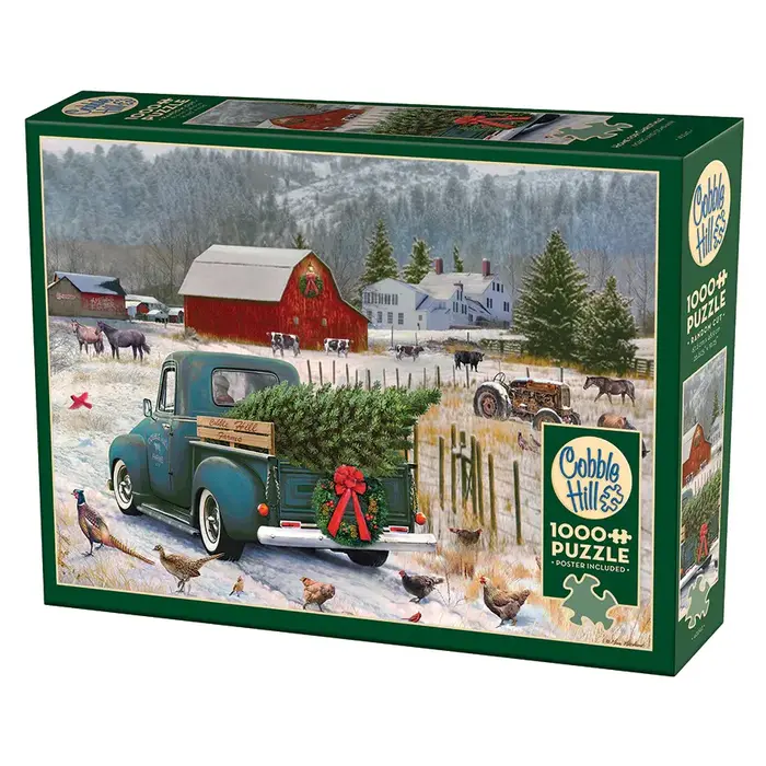 Cobble Hill Puzzles 1000 pcs - Home for Christmas