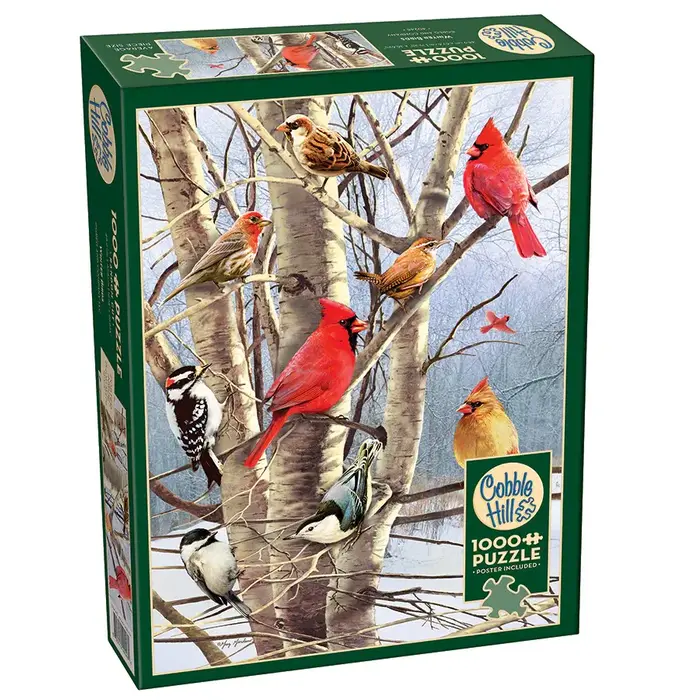 Cobble Hill Puzzles 1000 pcs - Winter Birds