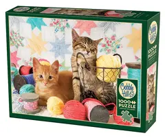 Cobble Hill Puzzles 1000 pcs - Balls of Fluff