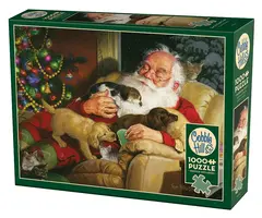 Cobble Hill Puzzles 1000 pcs - Santa's Quiet Time