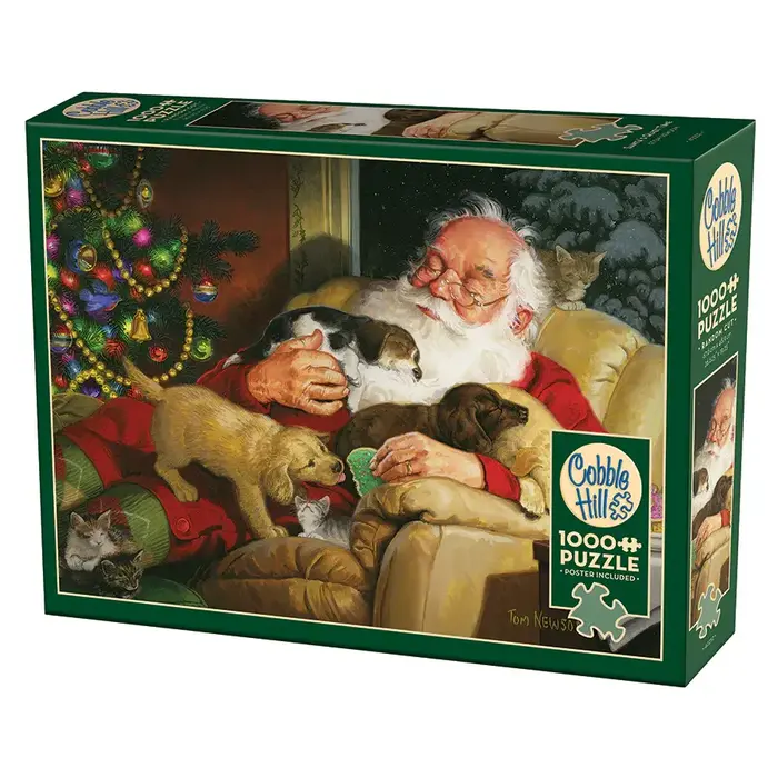 Cobble Hill Puzzles 1000 pcs - Santa's Quiet Time