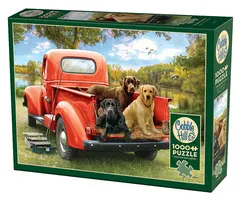 Cobble Hill Puzzles 1000 pcs - Fishing Friends
