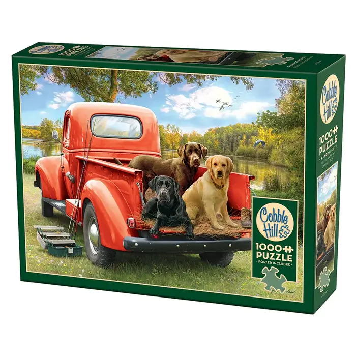 Cobble Hill Puzzles 1000 pcs - Fishing Friends
