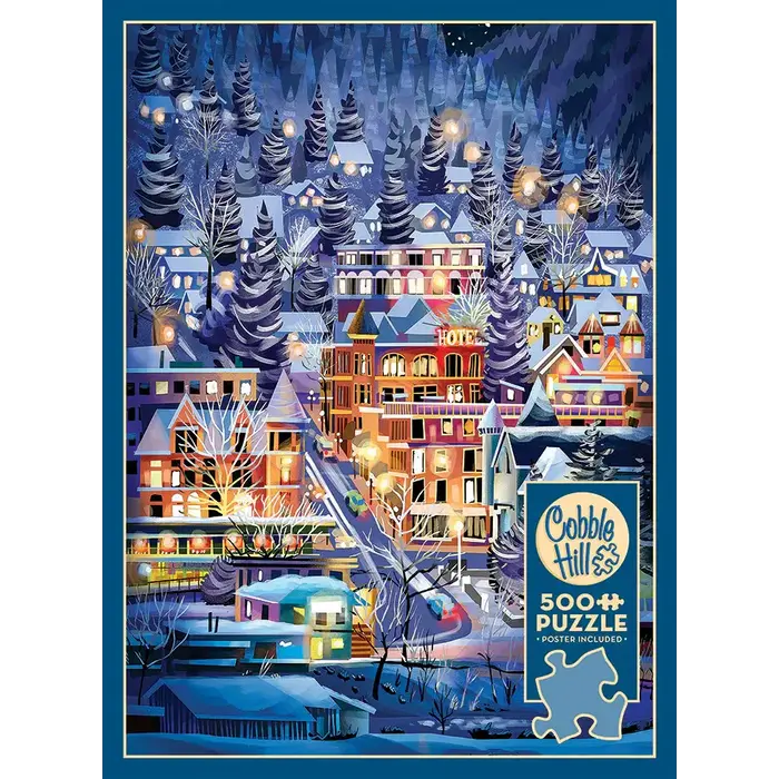 Cobble Hill Puzzles 500 pcs - Ski Town
