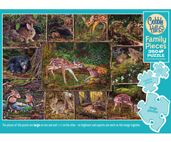 Cobble Hill Puzzles 350 pcs - Into the Woods (Family Puzzle)