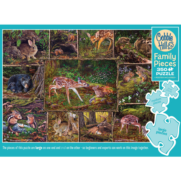 Cobble Hill Puzzles 350 pcs - Into the Woods (Family Puzzle)